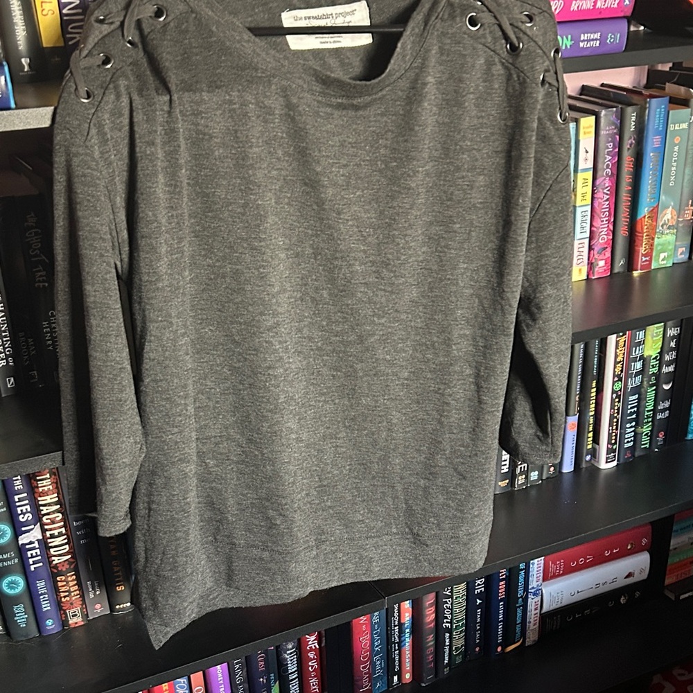The Impeccable Pig Gray Long Sleeve Top